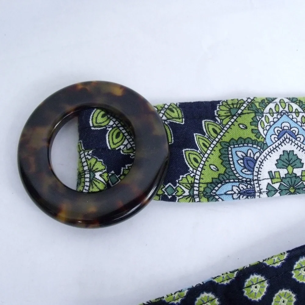 Vera Bradley Preppy Paisley Fabric Belt M/L